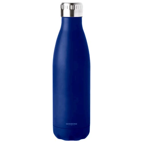 BORRACCIA TERMICA BLU DOPPIA PARETE 500ML LOGO CC